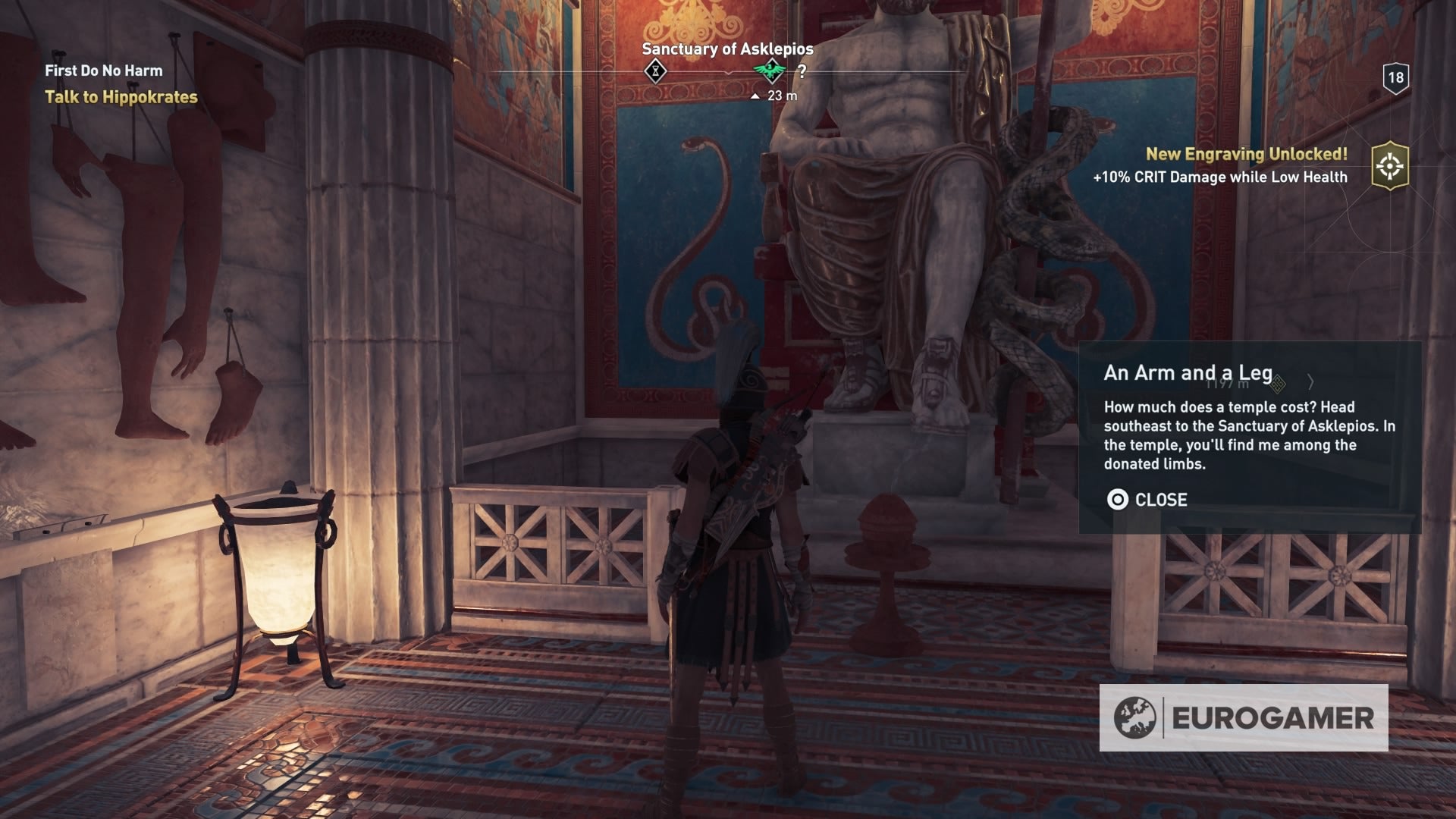 Assassin S Creed Odyssey Turning Tides An Arm And A Leg Riddle